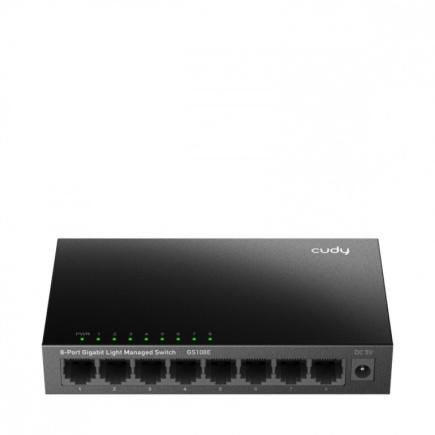 Cudy CUDY GS108E Gigabit Lig ht Managed Switch
