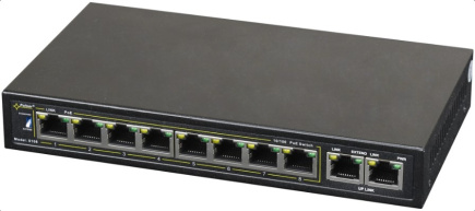 PULSAR S108 network switch Fast Ethernet (10/100) Power over Ethernet (PoE) Must KILPULSWI0002