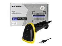 QOLTEC 50860 Qoltec Barcode reader 1D   USB