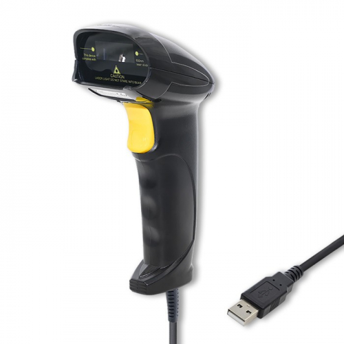 Qoltec Laser scanner 1D, USB black