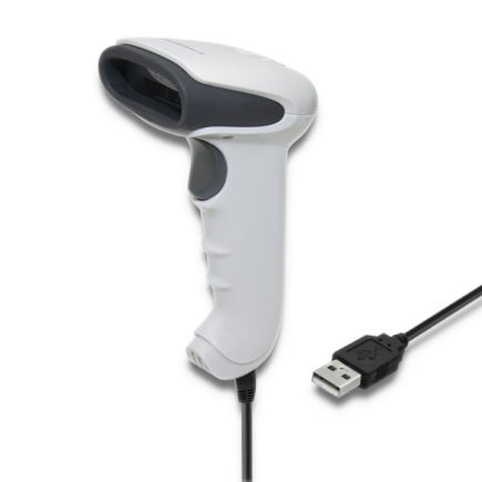 Qoltec Barcode reader 1D CCD, USB