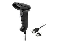 QOLTEC 50868 Barcode scanner 1D 2D Black