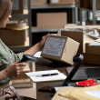 Qoltec Barcode reader 1D, 2D wireless, docking stati