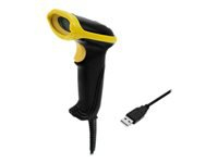 QOLTEC 50867 Barcode scanner 1D 2D USB Black