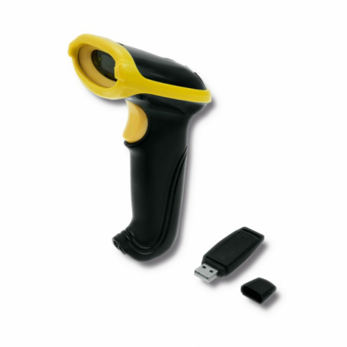 Qoltec Wireless barcode reader 1D, 2.4GHz