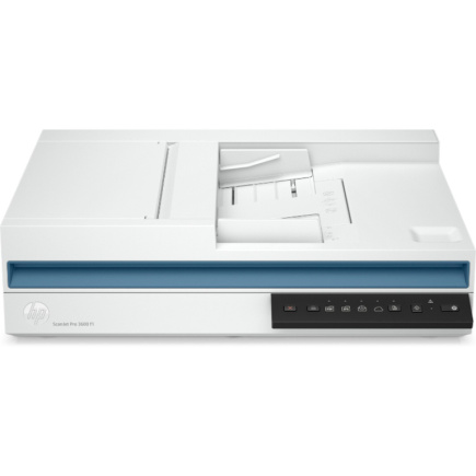 HP ScanJet Pro 3600 f1 Scanner - OPENBOX - A4 Color 600dpi, Flatbed Scanning, Automatic Document Feeder, Auto-Duplex, OCR/Scan to Text, 30ppm, 4000 pages per day