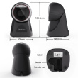 Qoltec 1D,2D barcode and QR code scanner,stationary