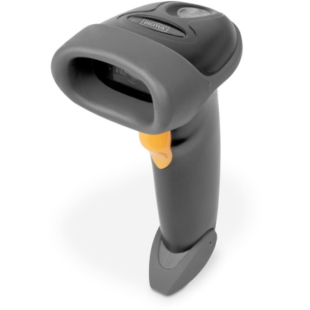 DIGITUS Barcode Handscanner 1D/2D Bluetooth QR-Code grau