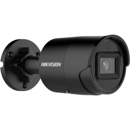 Hikvision IP camera DS-2CD2043G2-IU(2.8mm)(BLACK) AcuSense bullet camera, 4MP resolution, sensor: 1/3