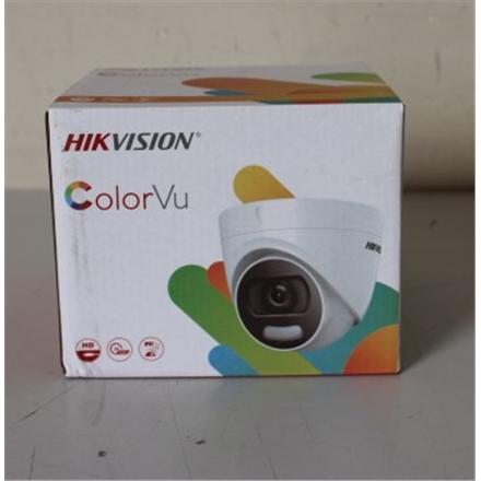 Renew. Hikvision Dome Camera DS-2CE72HFT-F F2.8 Turbo HD 5MP/2.8mm/White light up to 20m/3D DNR/4in1/IP67/White, DAMAGED PACKAGING, SCRATCHES ON SIDE | Hikvision | Dome Camera | DS-2CE72HFT-F | 23 month(s) | Dome | 5 MP | 2.8mm | IP67 | White DAMAGED