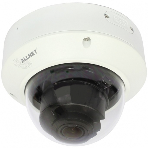 ALLNET Fix Dome Outdoor 5MP IR Vandalismus Low-Light Motorisiertes Vario-Objektiv 93° ALL-CAM2495v3-LVEFN