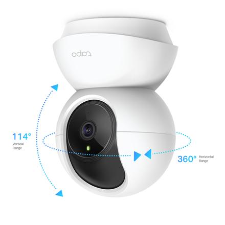 TP-LINK | Pan/Tilt Home Security Wi-Fi Camera | Tapo C200 | 4mm/F/2.4 | Privacy Mode, Sound and Light Alarm, Motion Detection and Notifications | H.264 | Micro SD, Max. 128 GB