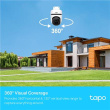 TP-LINK | Pan/Tilt Security WiFi Camera | TC40 | Dome | 2 MP | 3mm | IP65 | H.264 | Micro SD, Max. 512GB