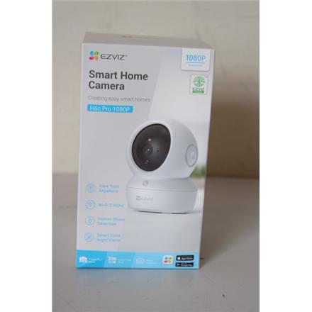 Renew. EZVIZ IP Camera CS-H6c (1080P), 2MP, Smart Night Vision, Human Shape Detection, Tracking, Patrol Mode, Noise Detection, ~90°, WiFi | EZVIZ | IP Camera | CS-H6c | PTZ | 2 MP | 4mm | Power over Ethernet (PoE) | IP20 | H.264 | Micro SD, Max.256GB