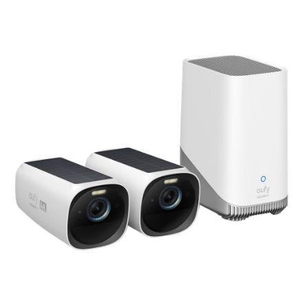 Anker Eufy Security Camera, 2+1 Kit | eufyCam 3 | F/1.4 | IP67 | HDD/SSD storage