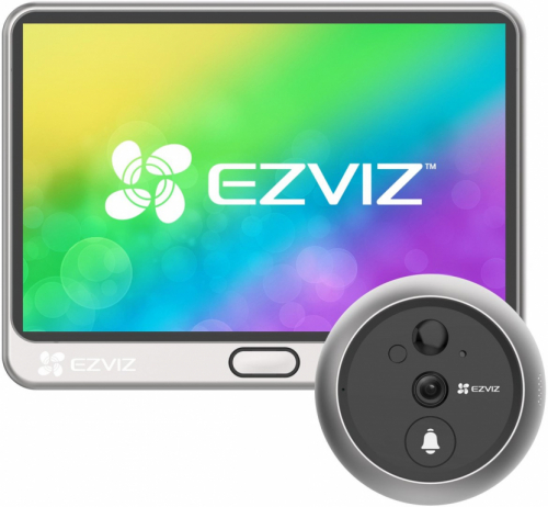 WIRELESS WIFI DOORBELL WITH VIEWFINDER EZVIZ DP2 CS-DP2-A0-6E2WPFBS