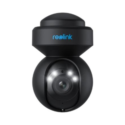 Reolink | Smart WiFi Camera with Motion Spotlights | E Series E540 | PTZ | 5 MP | 2.8-8/F1.6 | IP65 | H.264 | Micro SD, Max. 512 GB | Black