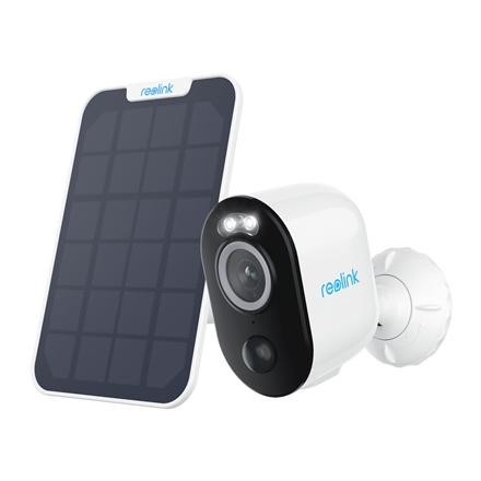 Reolink | Wi-Fi Security Camera with Motion Spotlight and Solar Panel | Argus Series B330 | Bullet | 4 MP | Fixed lens | IP65 | H.265 | Micro SD, Max. 128 GB | White