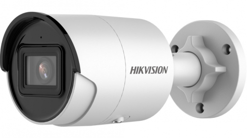 Hikvision IP Camera Powered by DARKFIGHTER DS-2CD2046G2-IU F2.8 Bullet 4 MP 2.8mm Power over Ethernet (PoE) IP67 H.265+ Micro SD, Max. 256 GB