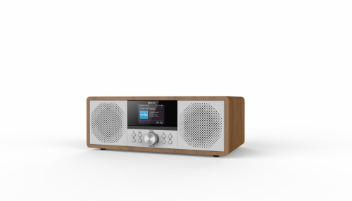 Denver MIR-270DW Stereo System with Dark Wood Internet Radio