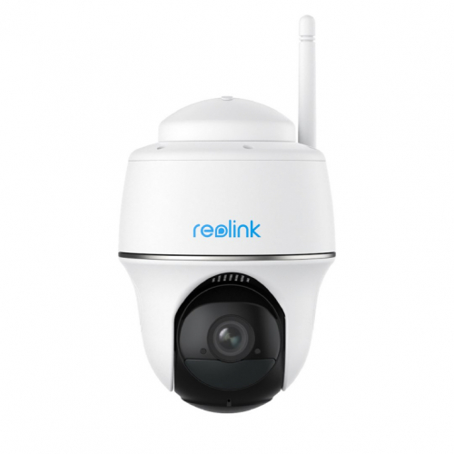 Reolink Argus Series B420 - 3MP Outdoor Battery Wi-Fi Camera, Pan & Tilt, Person/Vehicle Detection, Two-Way Audio