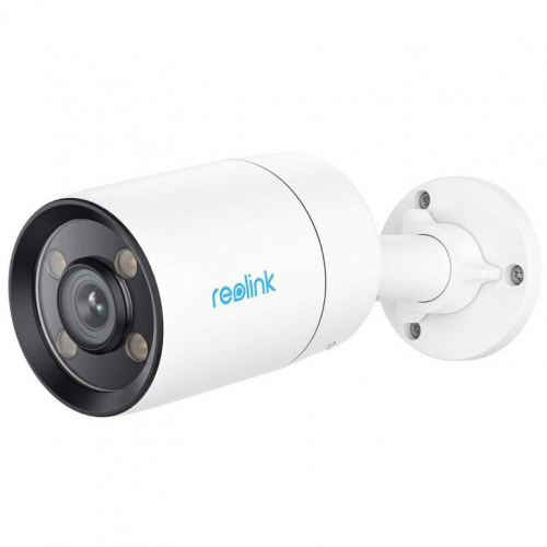 Reolink ColorX Series P320X - 4MP Outdoor Camera, True Color Night Vision, PoE, 3000K Adjustable Warm Light