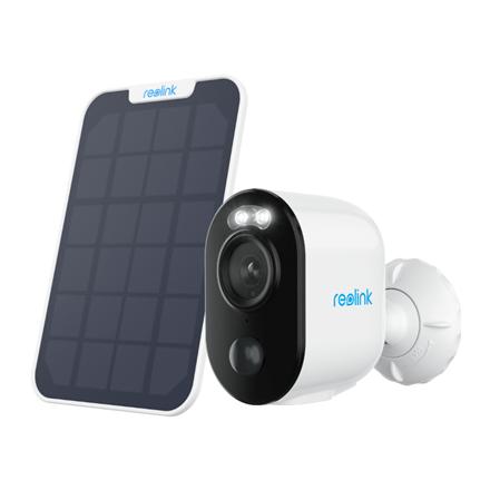 Reolink | Wireless Solar & Battery Powered Security Camera with Smart Detection | Argus Series B310 with Solar Panel | Bullet | 3 MP | f=4mm，F=2.0 | IP65 | H.264/H.265 | Micro SD, Max. 128GB