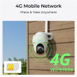 Reolink | 4G Security Camera with Smart Detection and Solar Panel, 3W | Go Series G430 | PT | 4 MP | Fixed lens | IP64 | H.265 | Micro SD, Max. 128 GB | White