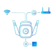 TP-Link Tapo Outdoor Security Wi-Fi Camera WLONONWCRACKR