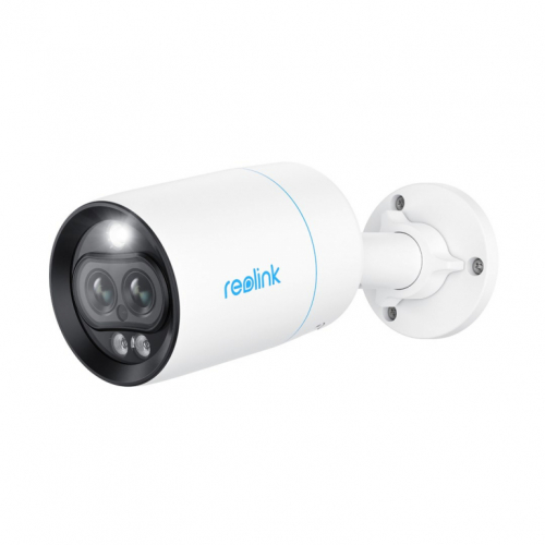 Reolink P330M - 4K Smart Dual-Lens PoE Camera, Full-View & Close-up Images, Smart Detection, Color Night Vision