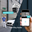 TP-LINK Camera VIGI C540-4G(4mm) 4MP 4G LTE Full-Color Pan/Tilt