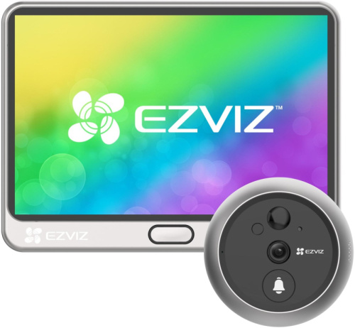 WIRELESS WIFI DOORBELL WITH VIEWFINDER EZVIZ DP2 CS-DP2-A0-6E2WPFBS WLONONWCRAYO8