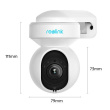 Reolink | Smart WiFi Camera with Motion Spotlights | E Series E540 | PTZ | 5 MP | 2.8-8/F1.6 | IP65 | H.264 | Micro SD, Max. 512 GB