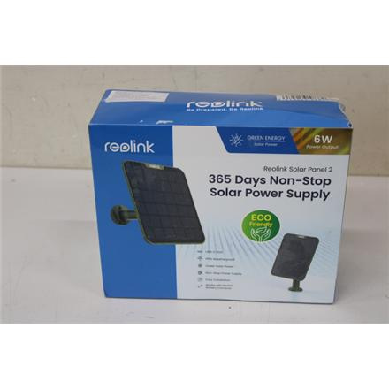 Taastatud. Reolink SP2-C 6W Solar Panel, Camouflage | Reolink Solar Panel | SP2-C | 24 month(s) | 6W Camouflage | DAMAGED PACKAGING