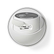 Nedis SIMCBO50WT security camera Dome IP security camera Outdoor 1920 x 1080 pixels Ceiling