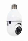 Gembird Slimme wifi camera 1080p draaibaar E27 Draaifitting kan in een lamp aansluiting.