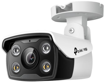 TP-LINK | VIGI 4MP Outdoor Full-Color Network Camera | VIGI C340 | month(s) | Bullet | 4 MP | 6 mm | IP66 | H.265+/H.265/H.264+/H.264 | MicroSD