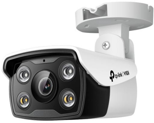 TP-LINK | VIGI 4MP Outdoor Full-Color Network Camera | VIGI C340 | month(s) | Bullet | 4 MP | 6 mm | IP66 | H.265+/H.265/H.264+/H.264 | MicroSD
