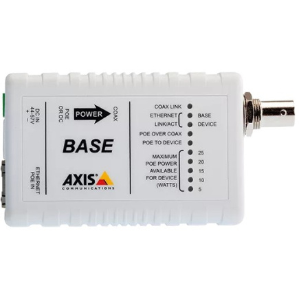 Axis Netzwerk PoE T8641 Ethernet over Coax POE+ singel Basis