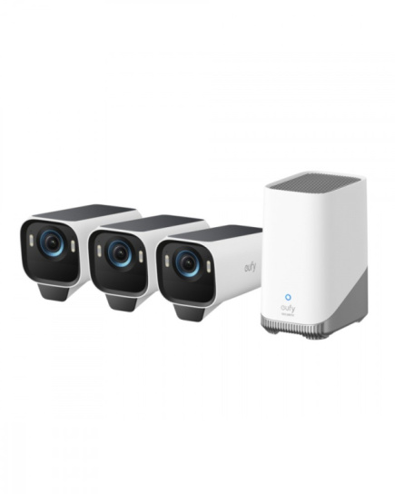 Anker Eufy Cam S3 Pro 3-Ca m Kit Black+White 1