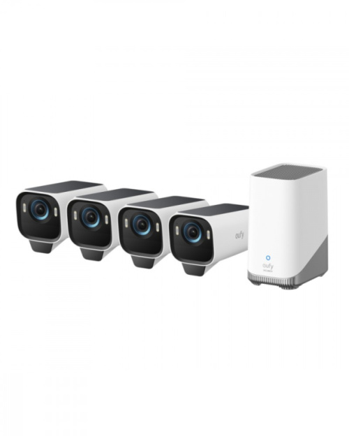 Anker Eufy Cam S3 Pro 4-Cam Kit Black+White 1