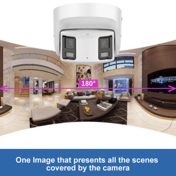 Hikvision Turret DS-2CD2346G2P-ISU/SL(2.8mm)(C) 4MP with DarkFighter technology
