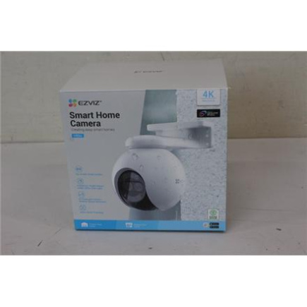 Taastatud. EZVIZ CS-H80x Controlled Outdoor Camera, White | EZVIZ Camera | CS-H80x | 35 month(s) | 8+2 MP | 4mm | IP65 | H.264/H.265 | MicroSD, max. 512 GB | UNPACKED, SCRATCHES ON TOP