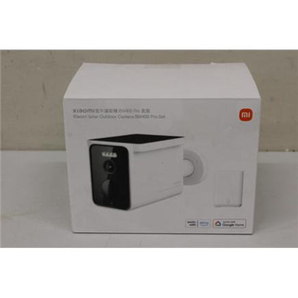 Taastatud. Xiaomi Solar Outdoor Camera BW400 Pro Set | Xiaomi Solar Camera | BW400 Pro Set | 6 month(s) | Bullet | 4 MP | F1.6 | IP66 | Micro SD, Max. 256 GB | DEMO