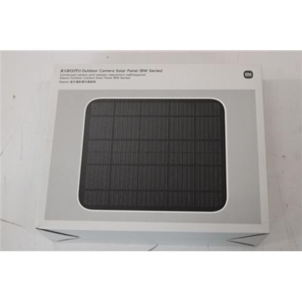 Восстановленный. Xiaomi Outdoor Camera Solar Panel (BW Series) | Xiaomi Outdoor Camera Solar Panel | BW Series | 6 month(s) | IP66 | DEMO, MISSING: MANUALS, POSITION STICKER, SCREWS AND EXPANSION SCREW TETHERS