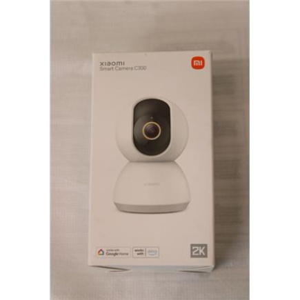 Taastatud. Xiaomi Smart Camera C300 | Xiaomi Smart Camera | C300 | 3 month(s) | Dome | 3 MP | 1.4mm | H.265 | MicroSD, max. 256 GB | White USED, MISSING USB CABLE