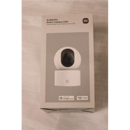 Восстановленный. Xiaomi Smart Camera C301 | Xiaomi Smart Camera | C301 | 3 month(s) | Dome | 3 MP | MJA1 security chip | H.265 | MicroSD (up to 256 GB) | USED AS DEMO, MISSING ACCESSORIES