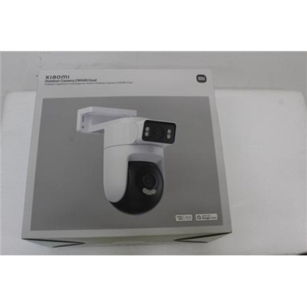 Taastatud. Xiaomi Outdoor Camera CW500 Dual EU | Xiaomi Outdoor Security Camera | CW500 Dual EU | 24 month(s) | Dome | 4 MP | Dual Lens F/1.6 | IP66 | H.265 | MicroSD, max. 256 GB | White DEMO