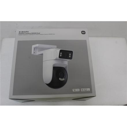 Taastatud. Xiaomi Outdoor Camera CW500 Dual EU | Xiaomi Outdoor Security Camera | CW500 Dual EU | 24 month(s) | Dome | 4 MP | Dual Lens F/1.6 | IP66 | H.265 | MicroSD, max. 256 GB | White DEMO