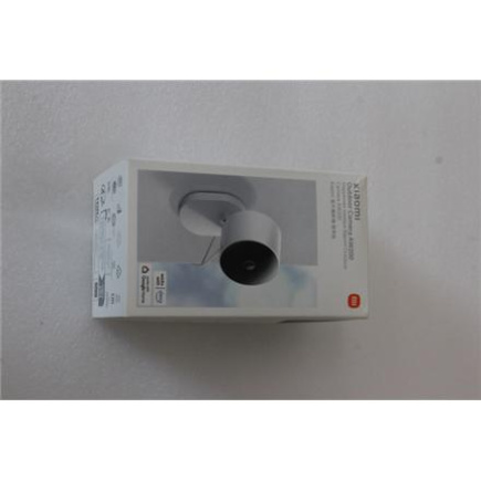 Renew. Xiaomi Outdoor Camera AW200 | Xiaomi Camera | AW200 | 3 month(s) | H.265 | MicroSD | USED, LIGHT SCRATCHES, MISSING: CHARGING CABLE AND SCREWS